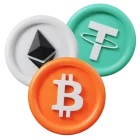 All cryptocurrencies are supported at Slots Palace Online Casino